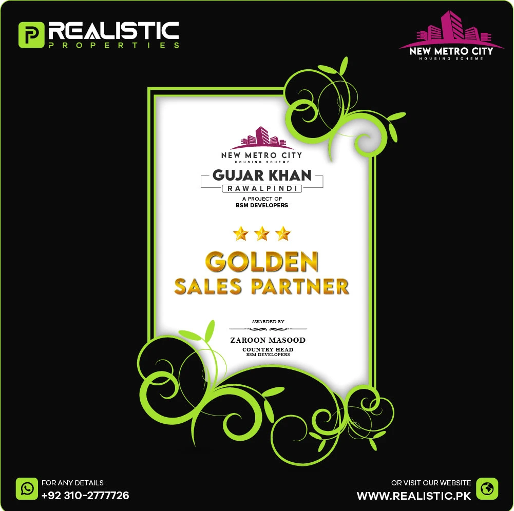 Realistic Properties Golden Sales Partner