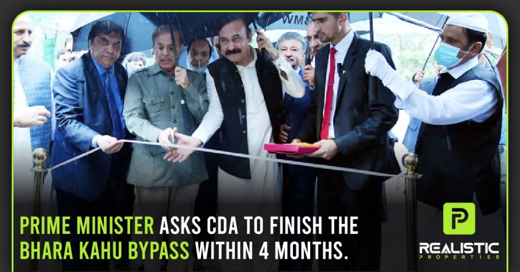 Prime Minister asks CDA to finish the Bhara Kahu bypass within 4 months